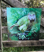 Kakapo -  Outdoor Art Squarish