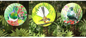 Special: A Trio of Circle Art panels of Your Choice - Outdoor Garden Art Panels