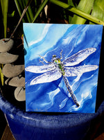 Dragonflies  Art Panel,  Outdoor Wall Art. - Satherley Silks NZ