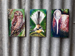 Ruru, Morepork New Zealand Native Owl Outdoor Wall Art - Satherley Silks NZ