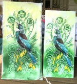 Original Silk Painting - Tui Koru
